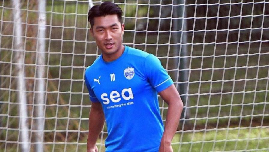 Song Ui Jong, cầu thủ Hàn Quốc đá cho Singapore tại AFF Cup 2021 là ai?