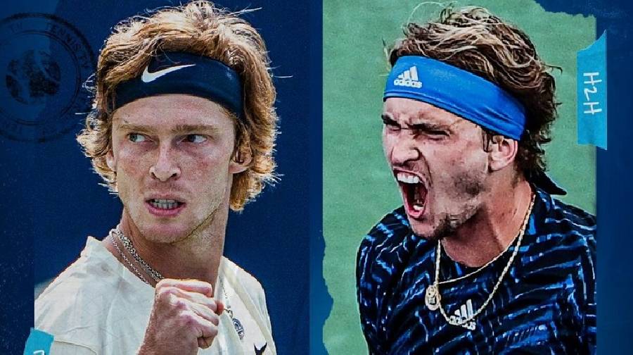 Trực tiếp tennis Zverev vs Rublev - Chung kết Cincinnati Masters, 03h30 hôm nay 23/8