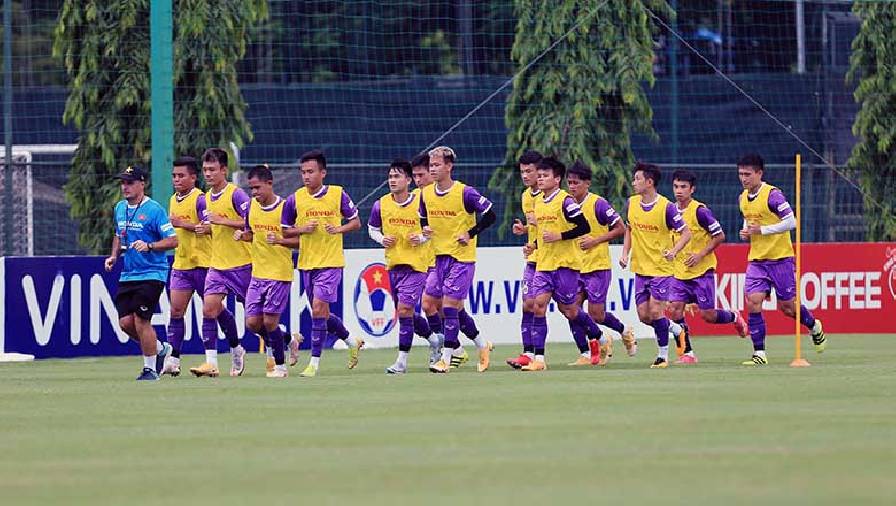 U22 Việt Nam chú trọng rèn luyện thể lực và lối chơi trước trận tái đấu Đội tuyển quốc gia