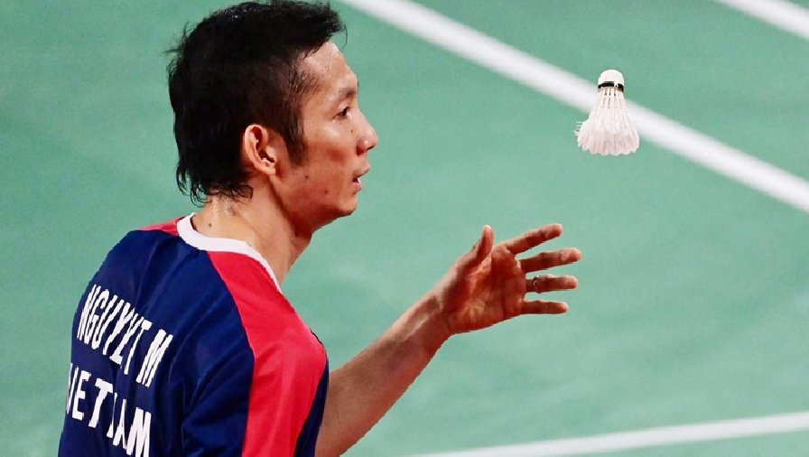 Tiến Minh sớm dừng bước tại Giải cầu lông vô địch thế giới