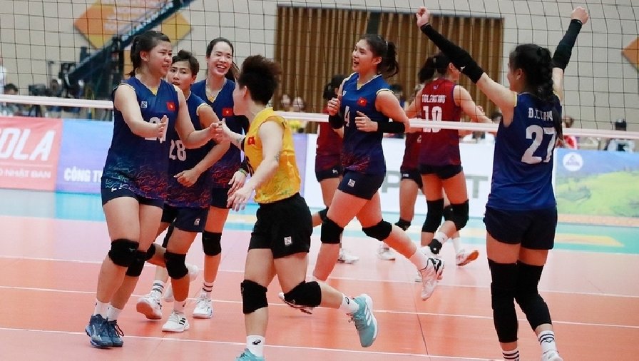 Tuyển bóng chuyền nữ Việt Nam 2 ngược dòng kịch tính trước đại diện Philippines ở VTV Cup 2023