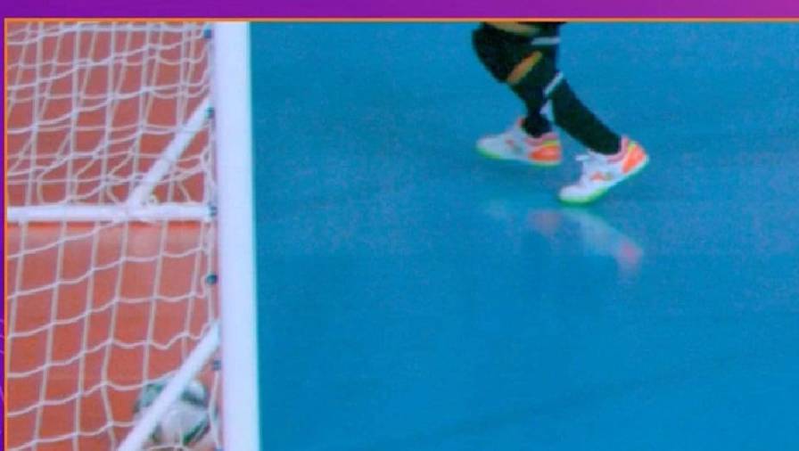Khung thành Futsal thay đổi sau khi ĐT Việt Nam mất bàn thắng đẹp