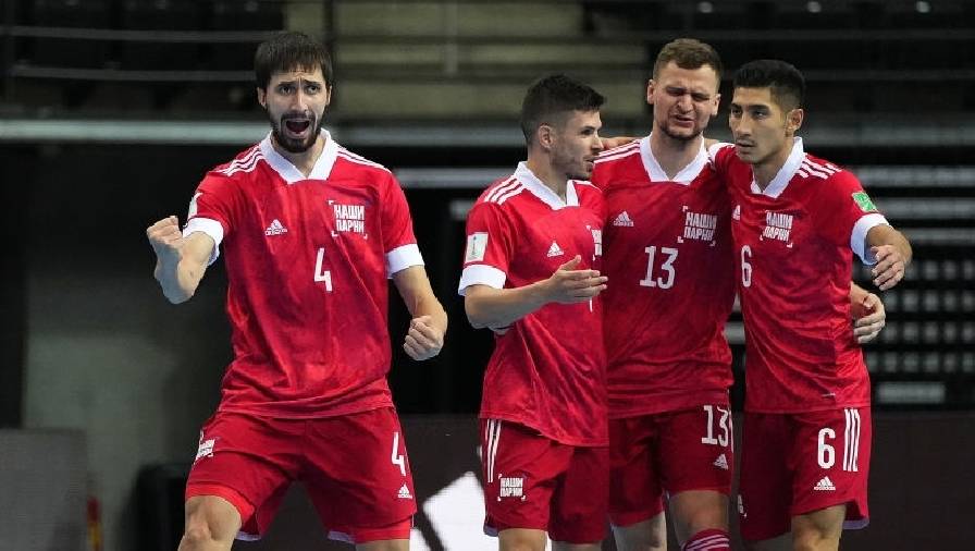Futsal Nga đứng thứ mấy thế giới, Việt Nam có cơ hội thắng hay không?