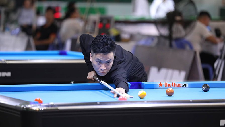 Lương Chí Dũng, Đỗ Thế Kiên thắng trận ra quân giải Billiards VĐQG 2022