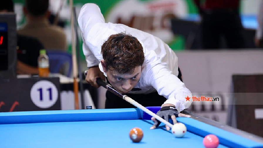 TRỰC TIẾP Billiards Vô địch quốc gia 2022 ngày 22/9: Đặng Thành Kiên bị loại 