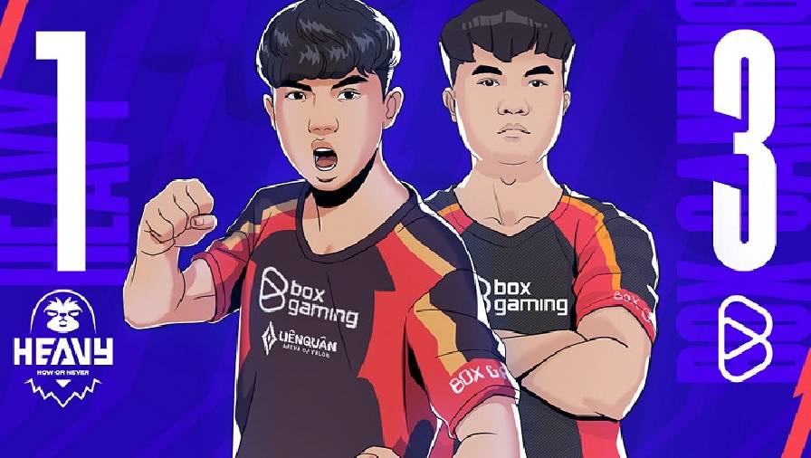 ĐTDV mùa Đông 2021: Box Gaming ngược dòng hạ Heavy, Saigon Phantom thắng dễ FAP