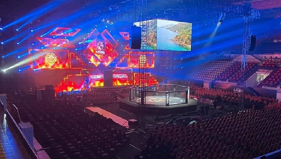 Hé lộ sân khấu cực hoành tráng của bán kết giải MMA LION Championship 2022