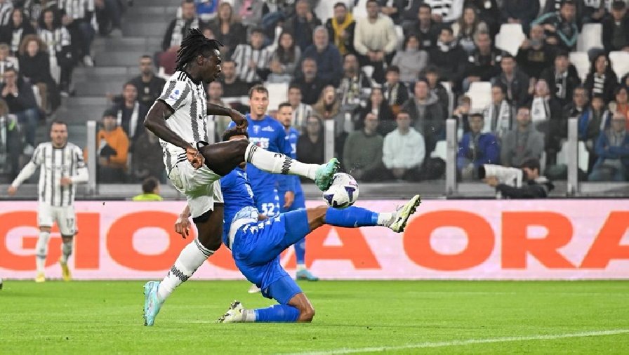 Kết quả Juventus vs Empoli: Chiến thắng hủy diệt, áp sát Top 4