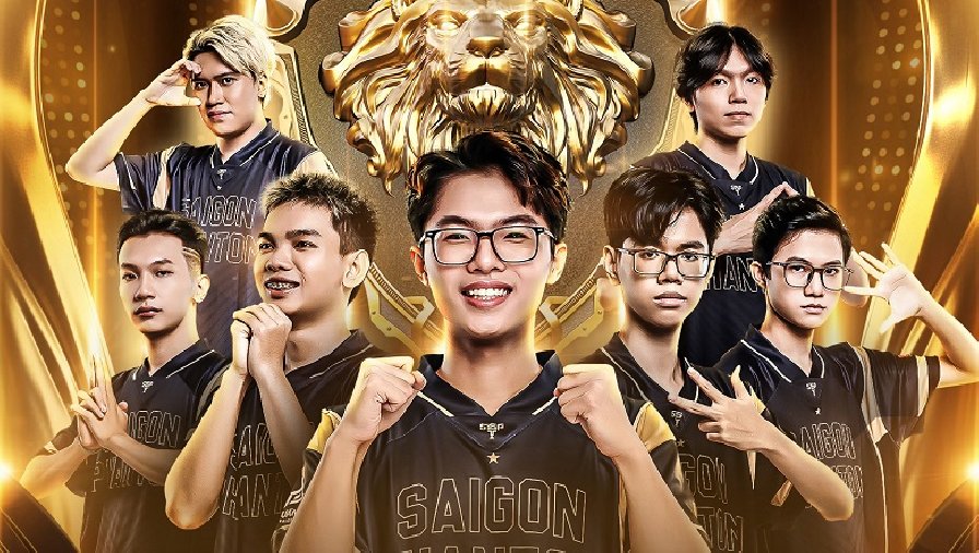 ĐTDV mùa Đông 2023: Saigon Phantom thắng nghẹt thở V Gaming, nối dài kỷ lục vô địch