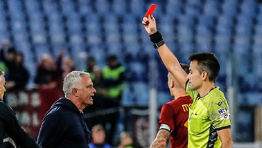 Lần thứ 2 Mourinho nhận thẻ đỏ trước trận gặp Inter Milan: Người đặc biệt tránh đối đầu 'người yêu cũ'?