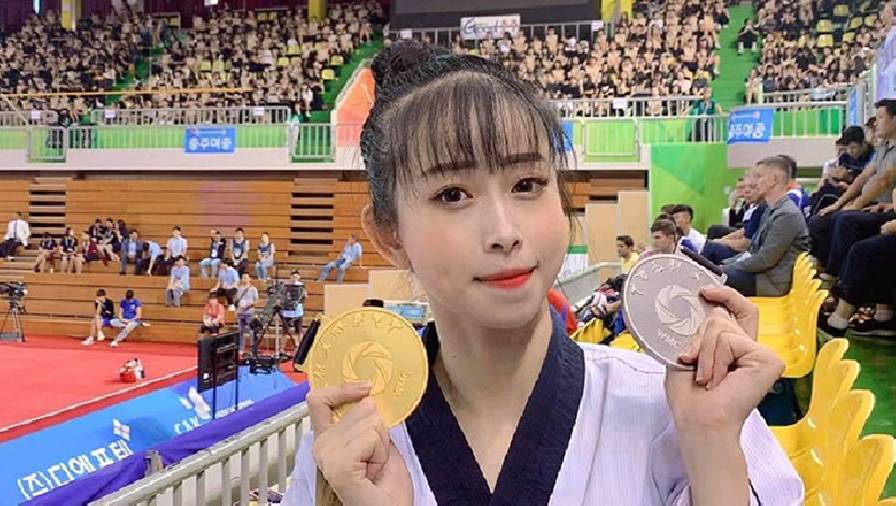 Ngọc nữ Taekwondo Châu Tuyết Vân tự hào nhận Huân chương Lao động hạng ba