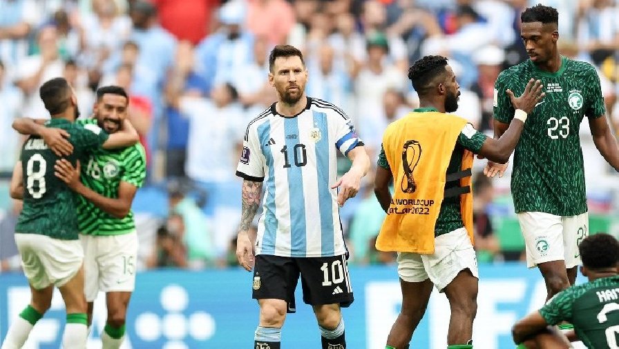 HLV Scaloni: Argentina thua Saudi Arabia vì tình huống việt vị chỉ vài milimet