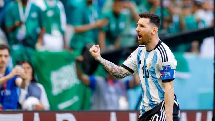 Messi tuyên bố đanh thép sau trận thua Saudi Arabia