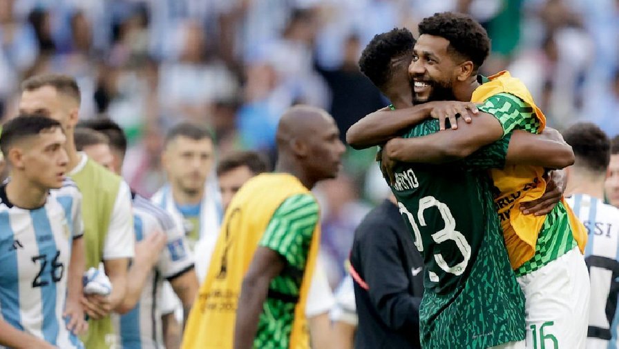Saudi Arabia trở thành tuyển châu Á đầu tiên đánh bại Argentina ở World Cup