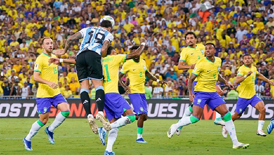 Kết quả bóng đá Brazil vs Argentina: Thất bại lịch sử