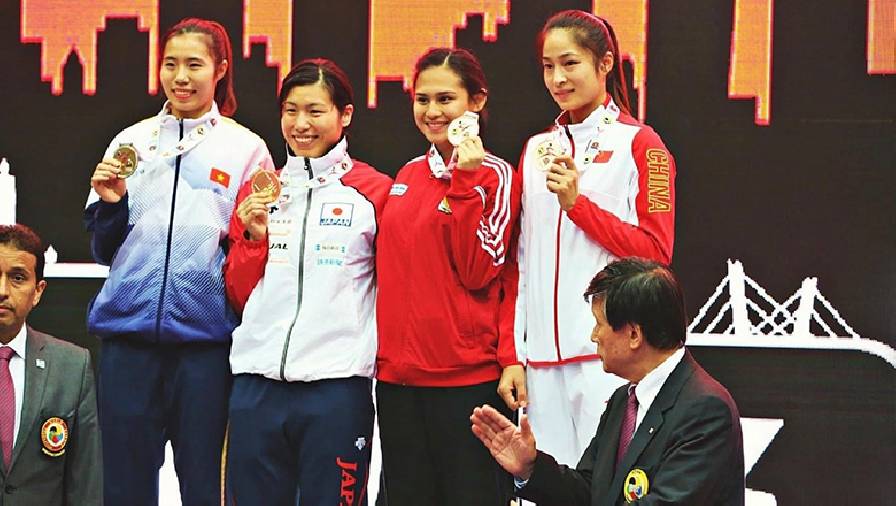 Kết quả Giải vô địch Karate Châu Á 2021 hôm nay ngày 21/12: Hồ Thị Thu Hiền mang Huy Chương Đồng về nước