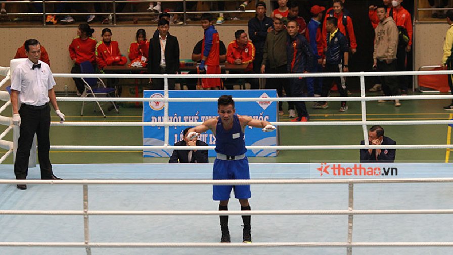 VĐV thay Trần Văn Thảo nhận huy chương bạc Boxing Đại hội Thể thao Toàn quốc là ai?