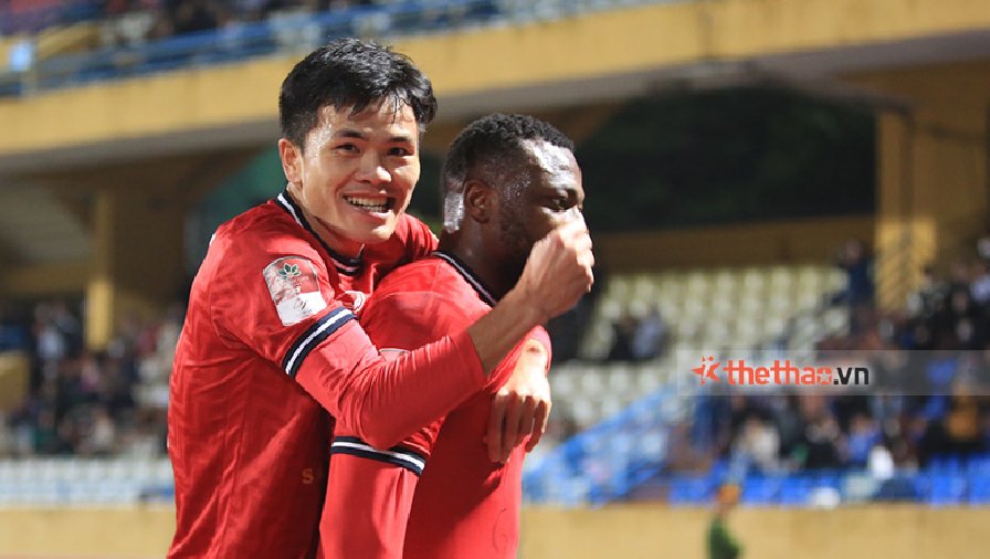 Hà Nội FC bị cầm hòa đúng ngày kỷ niệm mốc 500 trận, Hà Tĩnh được thưởng tiền tỷ