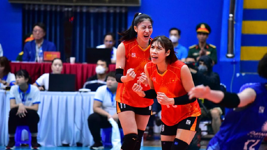 Lịch thi đấu của Kiều Trinh và Lâm Oanh ở giải bóng chuyền VĐQG Thái Lan