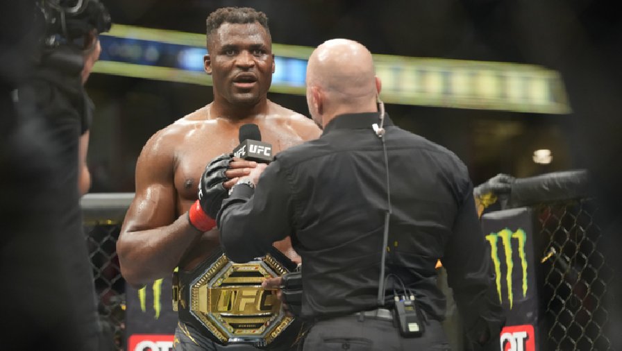 Ngannou: UFC lấy tiền tát vào mặt tôi