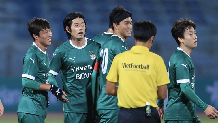 Thể Công Viettel tranh chức vô địch Hana Play Cup presented by BIDV với CLB Hàn Quốc