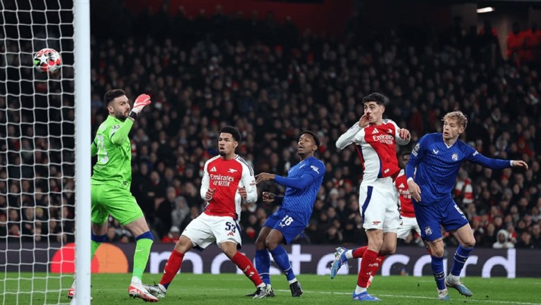 Thắng thuyết phục Dinamo Zagreb, Arsenal đặt một chân vào vòng 1/8