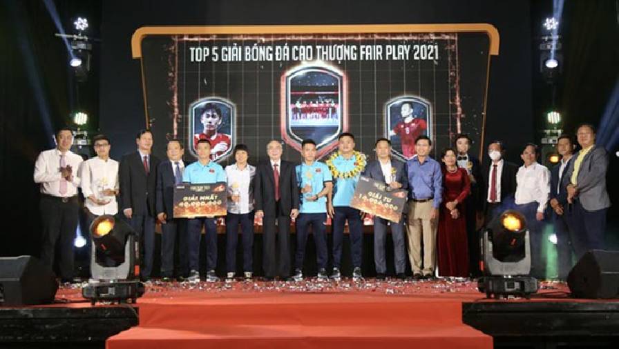 ĐT Futsal Việt Nam đăng quang giải Fair Play 2021