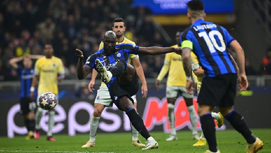 Kết quả bóng đá Inter Milan vs Porto: Lukaku tỏa sáng, chủ nhà nắm lợi thế