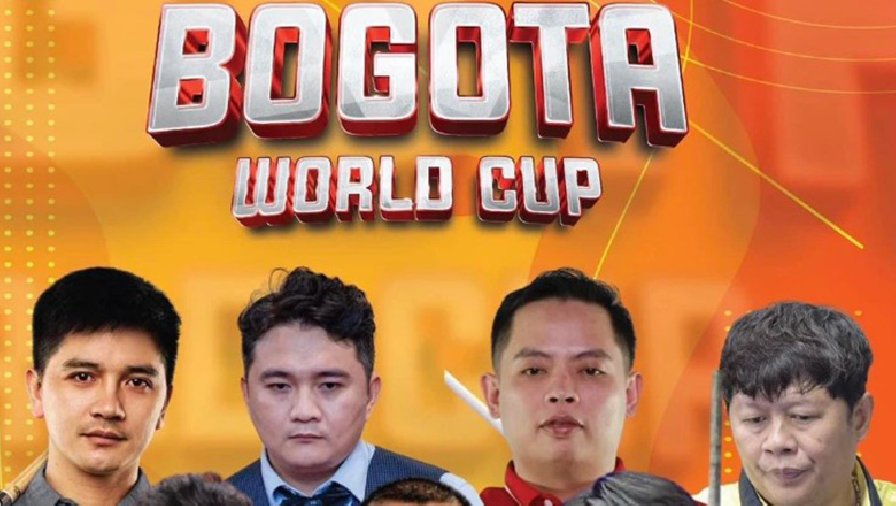 Lịch thi đấu World Cup carom Bogota 2024 mới nhất