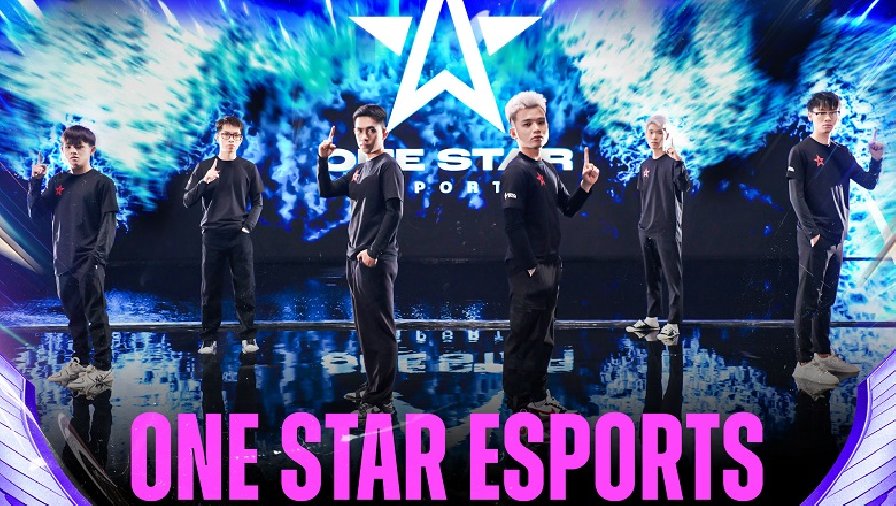One Star Esports chốt đội hình dự ĐTDV mùa Xuân 2024: Ẩn số từ tân binh