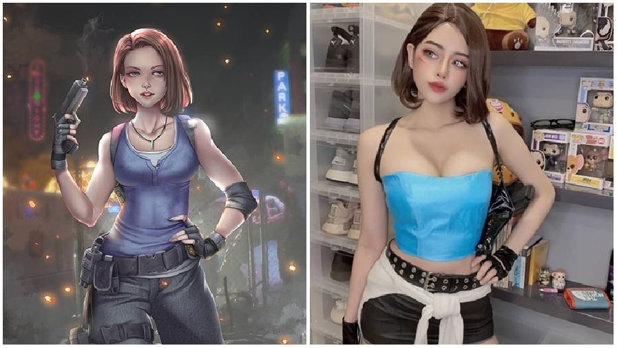 Mỹ nữ cosplay Resident Evil khiến fan thiếu mỗi 'chảy máu cam'