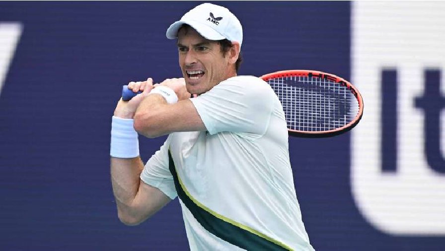 Andy Murray bị loại ngay tại vòng 1 Miami Open 2023