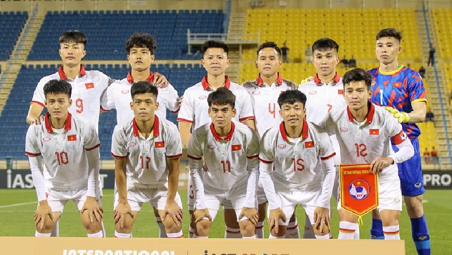 Bảng xếp hạng Doha Cup 2023 mới nhất hôm nay: U23 Việt Nam đứng cuối bảng