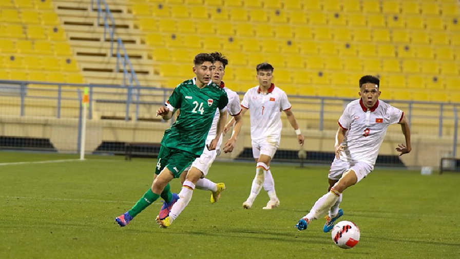 Vì sao 2 cầu thủ U23 Việt Nam nhận thẻ đỏ ở trận gặp Iraq?