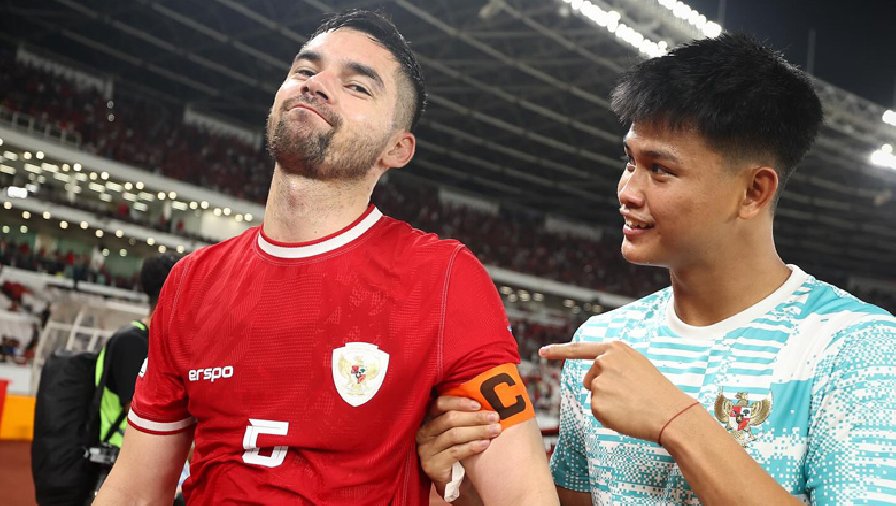 Cầu thủ gốc Hà Lan nhập viện sau trận Indonesia thắng Việt Nam, lỡ cuộc tái đấu tại Hà Nội
