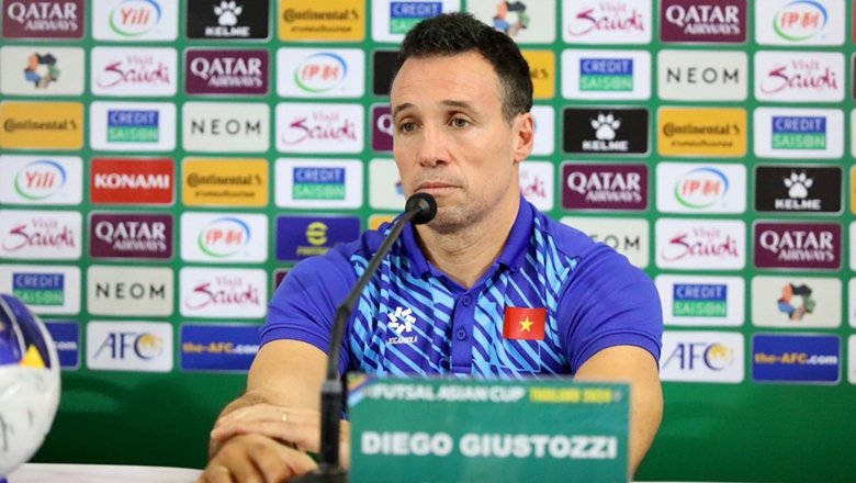 HLV Diego Giustozzi: 'ĐT Futsal Việt Nam đừng nhìn về quá khứ'