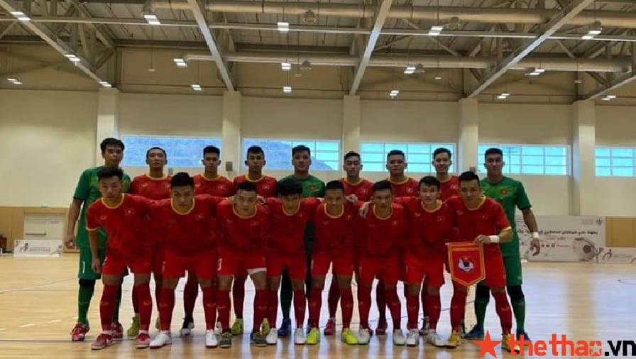 Futsal Việt Nam bị cầm hòa ở trận playoff tranh vé dự World Cup