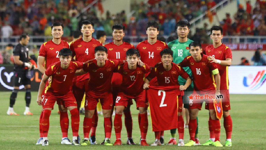 Danh sách U23 Việt Nam dự VCK U23 châu Á 2022: Không có Hồ Thanh Minh