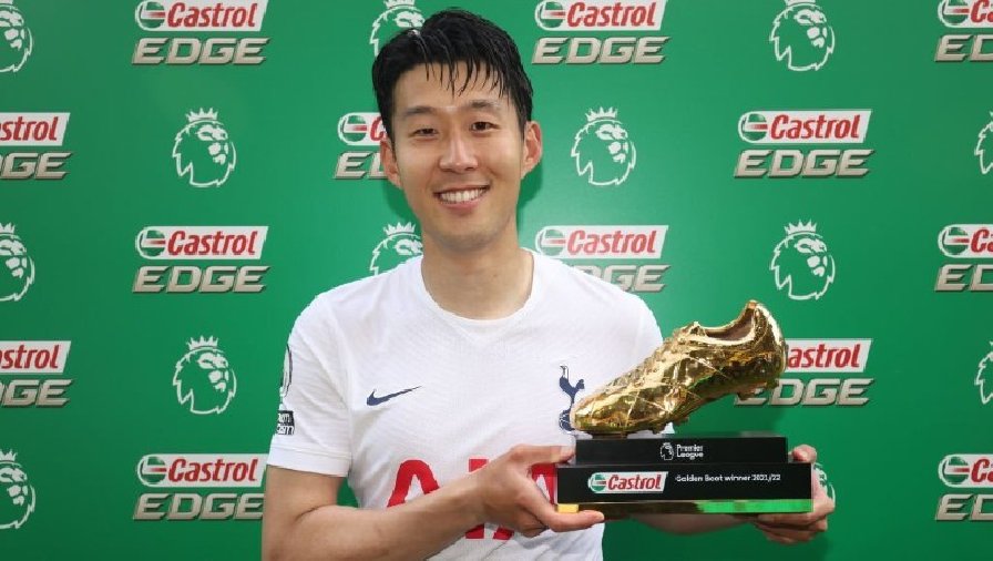 Son Heung Min đoạt Chiếc giày vàng Ngoại hạng Anh, đi vào lịch sử