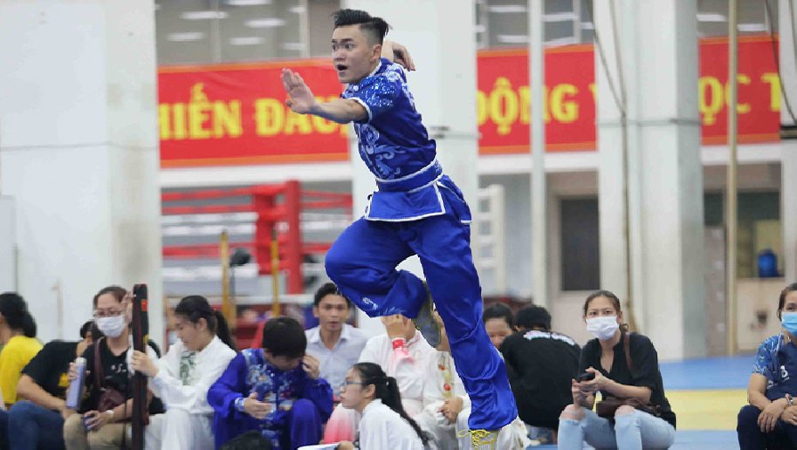 Wushu Quận 5 nhất toàn đoàn giải trẻ Thành phố Hồ Chí Minh