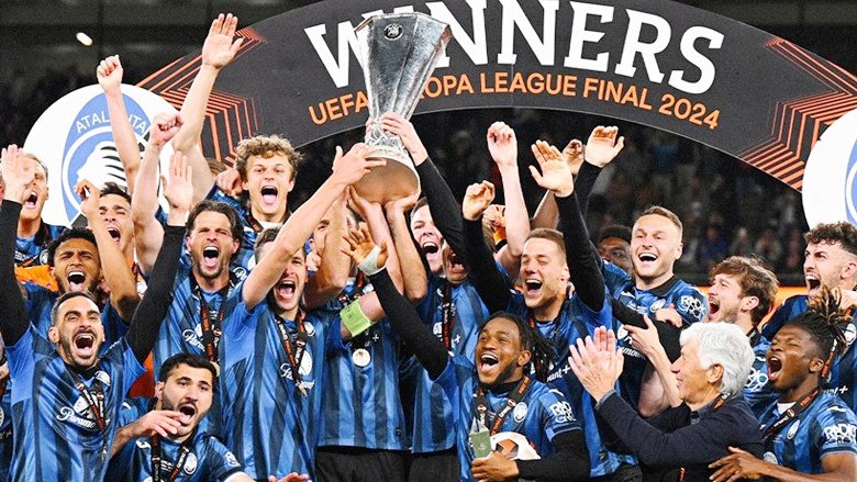 Atalanta cắt đứt mạch bất bại của Bayer Leverkusen ở con số 51, vô địch Cúp C2 châu Âu