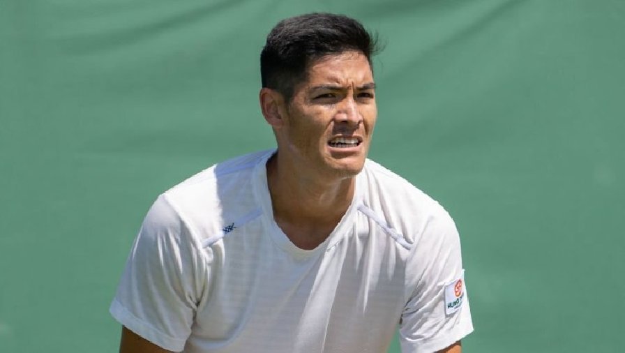 Tay vợt Việt kiều Thái Sơn Kwiatkowski dự vòng loại Wimbledon 2022 sau 8 tháng chấn thương