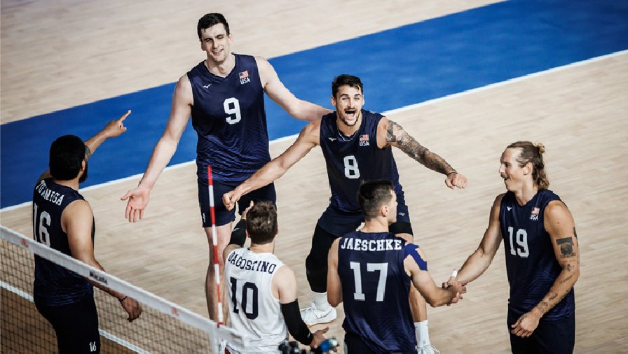 Kết quả bóng chuyền Volleyball Nations League 2023 hôm nay 23/6