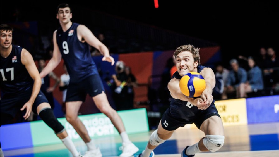 Lịch thi đấu bóng chuyền Volleyball Nations League 2023 hôm nay 23/6