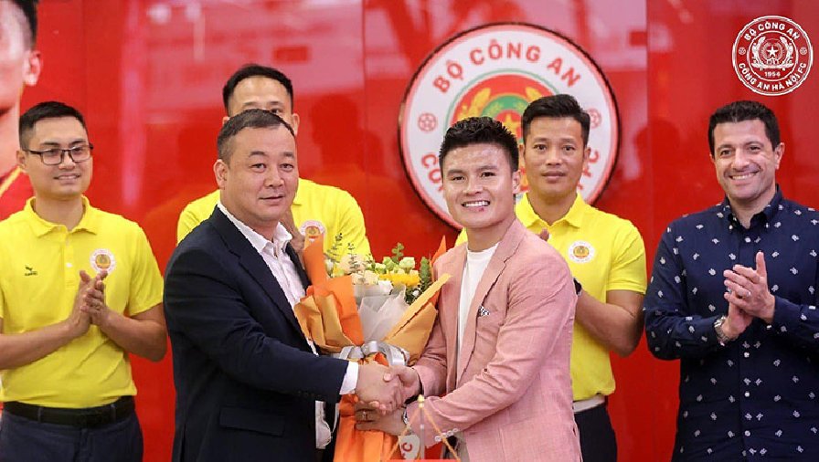 Quang Hải nóng lòng thi đấu cho Công an Hà Nội sau khi ký hợp đồng tiền tỷ