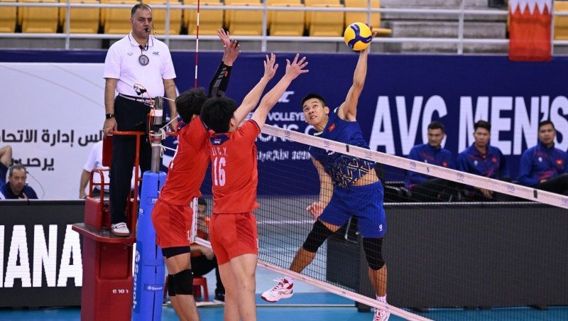 Tuyển bóng chuyền nam Việt Nam tiếp tục thua, xếp hạng 8 ở AVC Nations Cup 2025