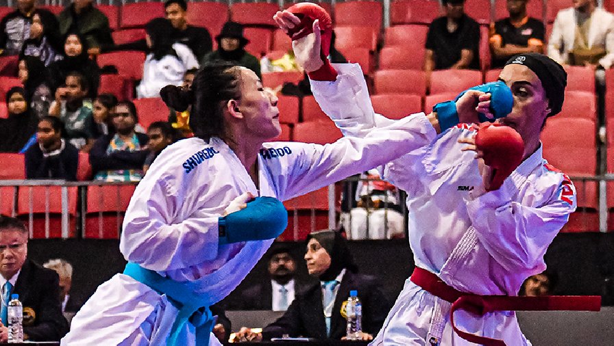 Karate Việt Nam có HCV ở giải vô địch châu Á