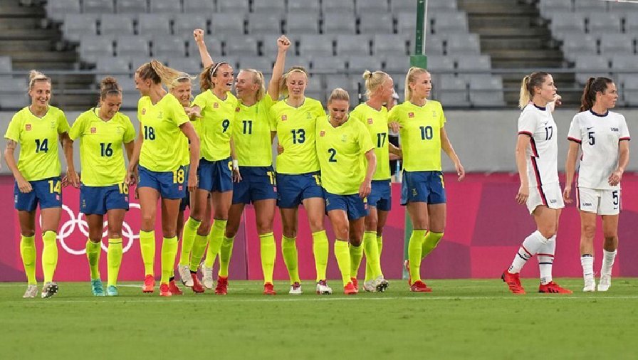 Link xem trực tiếp nữ Thụy Điển vs nữ Nam Phi, 12h00 ngày 23/7