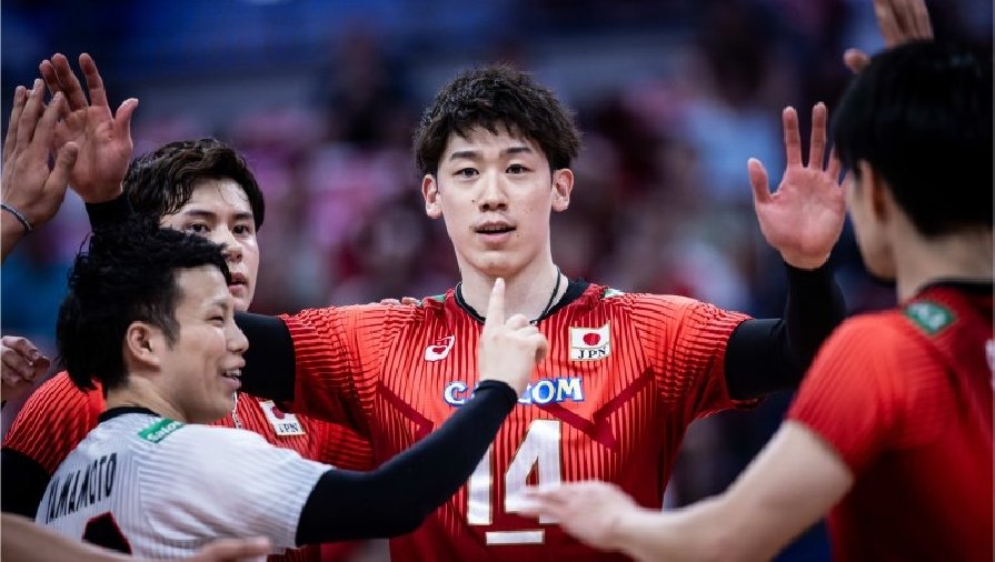 Tuyển bóng chuyền nam Nhật Bản gục ngã cay đắng trước Ba Lan ở bán kết Volleyball Nations League 2023