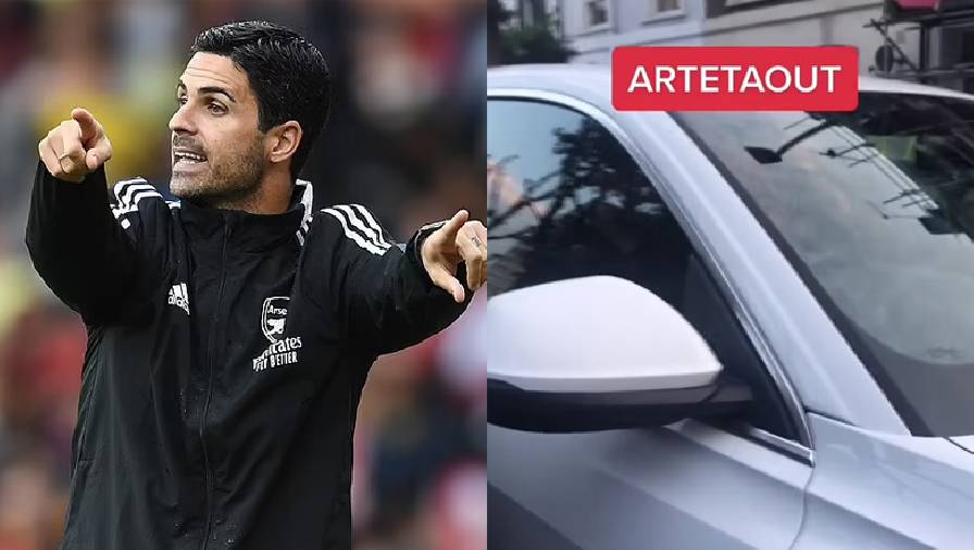 Fan Arsenal vây xe đòi Arteta từ chức sau trận thua Chelsea